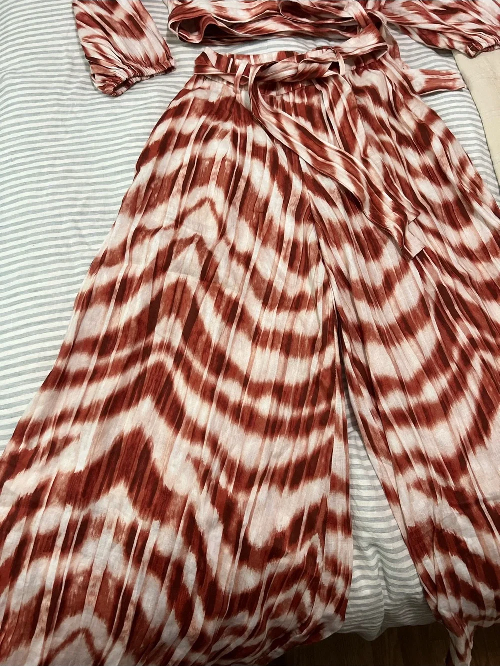 Banana Republic Zebra Linen Set